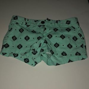 patterned shorts